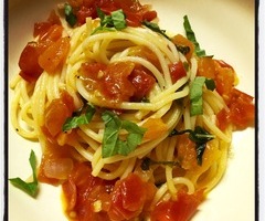 Tomato Butter Spaghetti